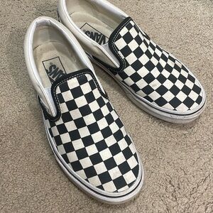 Checkered Vans